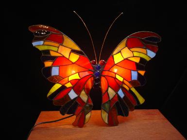 Butter Fly Tiffany Lamp Item code B50